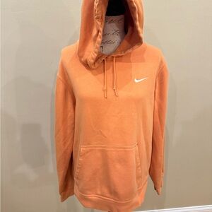 Women’s Nike hoodie, orange size large